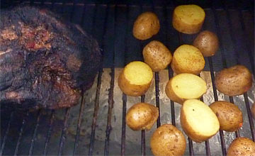 Smoky Potatoes zum Brisket