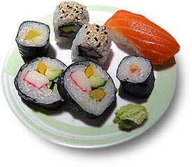 Sushi - ohne Wasabi nur der halbe Genuss