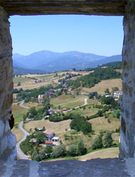 Ausblick von der Burg