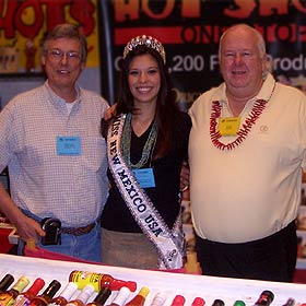 Big Dave and HZ with Onawa Lynn Lacy, Miss New Mexico 2006