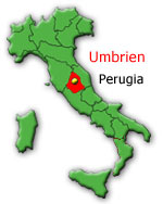 Italien-Region Umbrien, Regionalhauptstadt Perugia