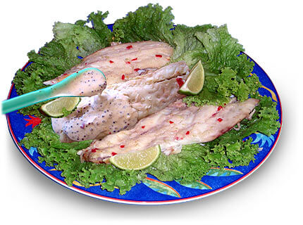 Fischfilet mit Aioli-Senfsoße