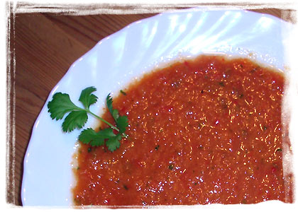 Scharfe Tomatensuppe (Zuppa Piccante al Pomodoro)