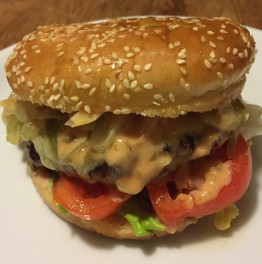 animal-style burger