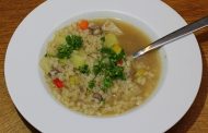 Klassiker aufgepeppt:  Graupensuppe