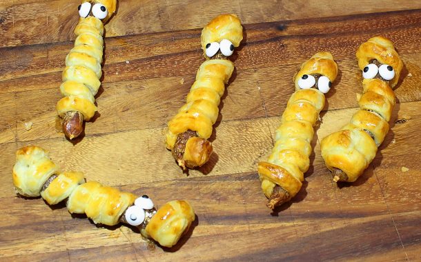 Halloween Mumienwürstchen: Ein Gruselsnack für die Party