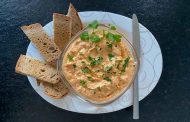 Pikanter Feta-Frischkäse Dip