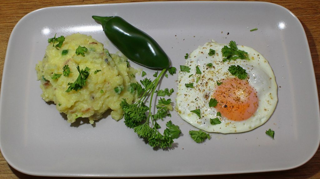 Mashed potatoes HOT (scharfer Kartoffelstampf)