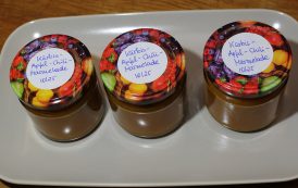 Kürbis-Apfel-Chili-Marmelade