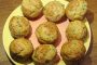 Chili-Muffins mit Eiern, Erbsen und Speck