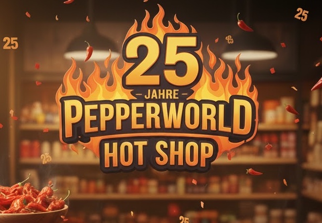 25 Jahre Pepperworld Hot Shop  </br> Von der Idee zur Institution