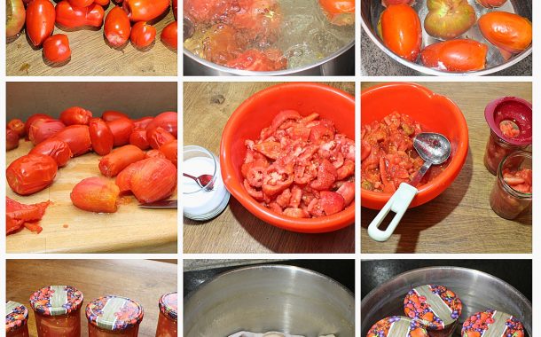 Tomaten einkochen – einfach, haltbar machen